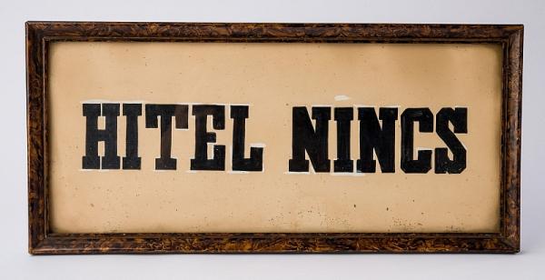 Hitel nincs